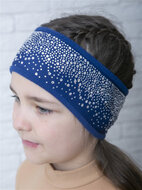 Термоповязка "Аметист" Темно-синяя