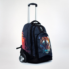 Сумка-рюкзак на колёсиках "RUNA"  Tiger