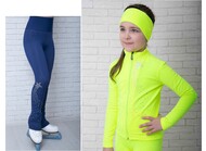 Термокомплект "Звезда" (лимонный с темно-синим)